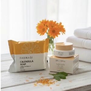 Farmasi Calendula Skincare Duo - Yellow and White